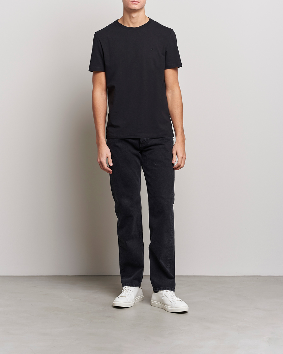 Heren | T-shirts | Morris | James T-Shirt Black