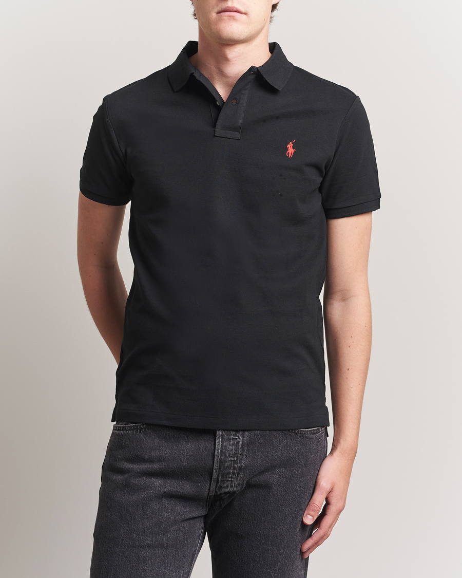 Heren | Polo's | Polo Ralph Lauren | Slim Fit Polo Polo Black