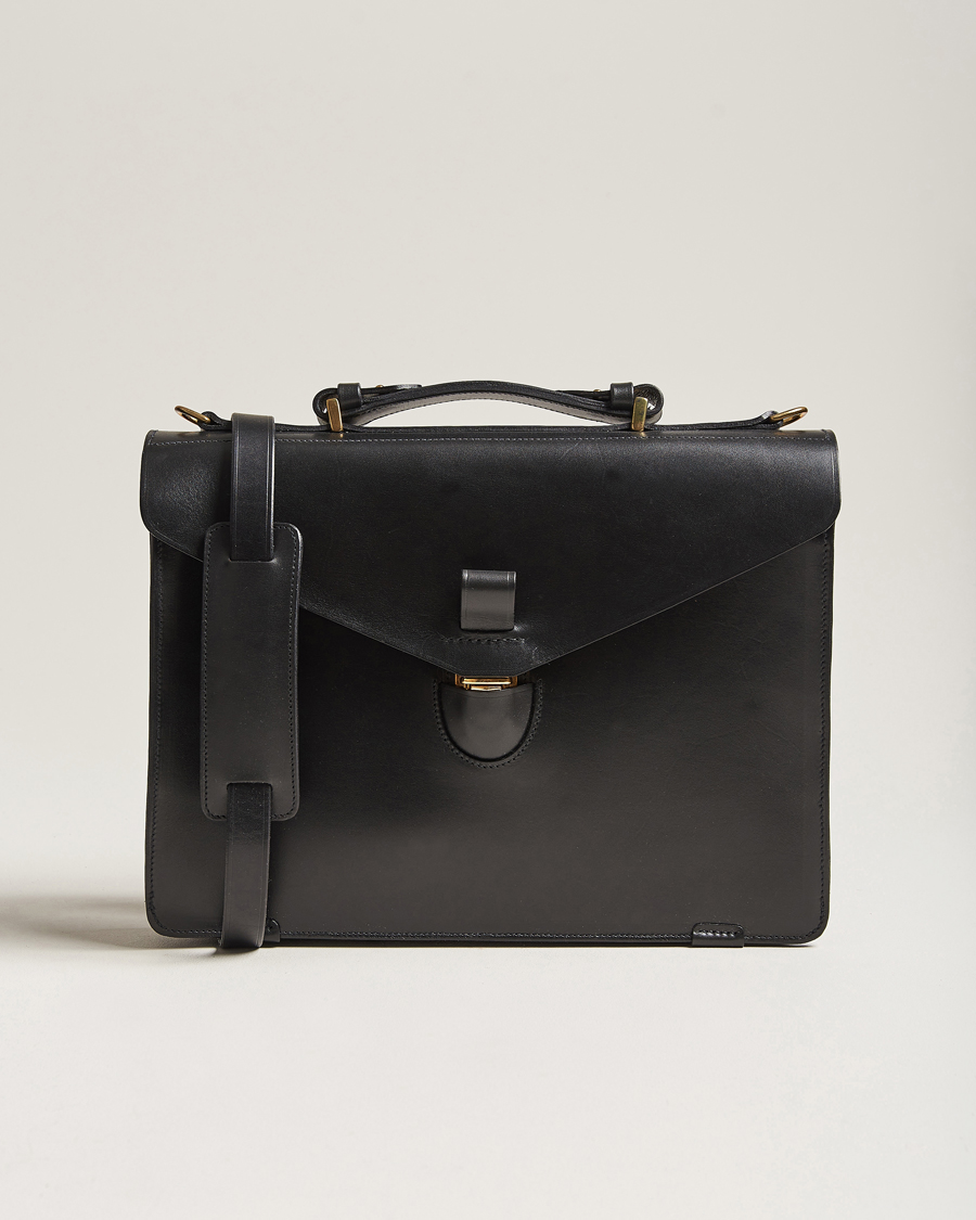 Heren | Tärnsjö Garveri TG1873 Briefcase Black | Tärnsjö Garveri | TG1873 Briefcase Black