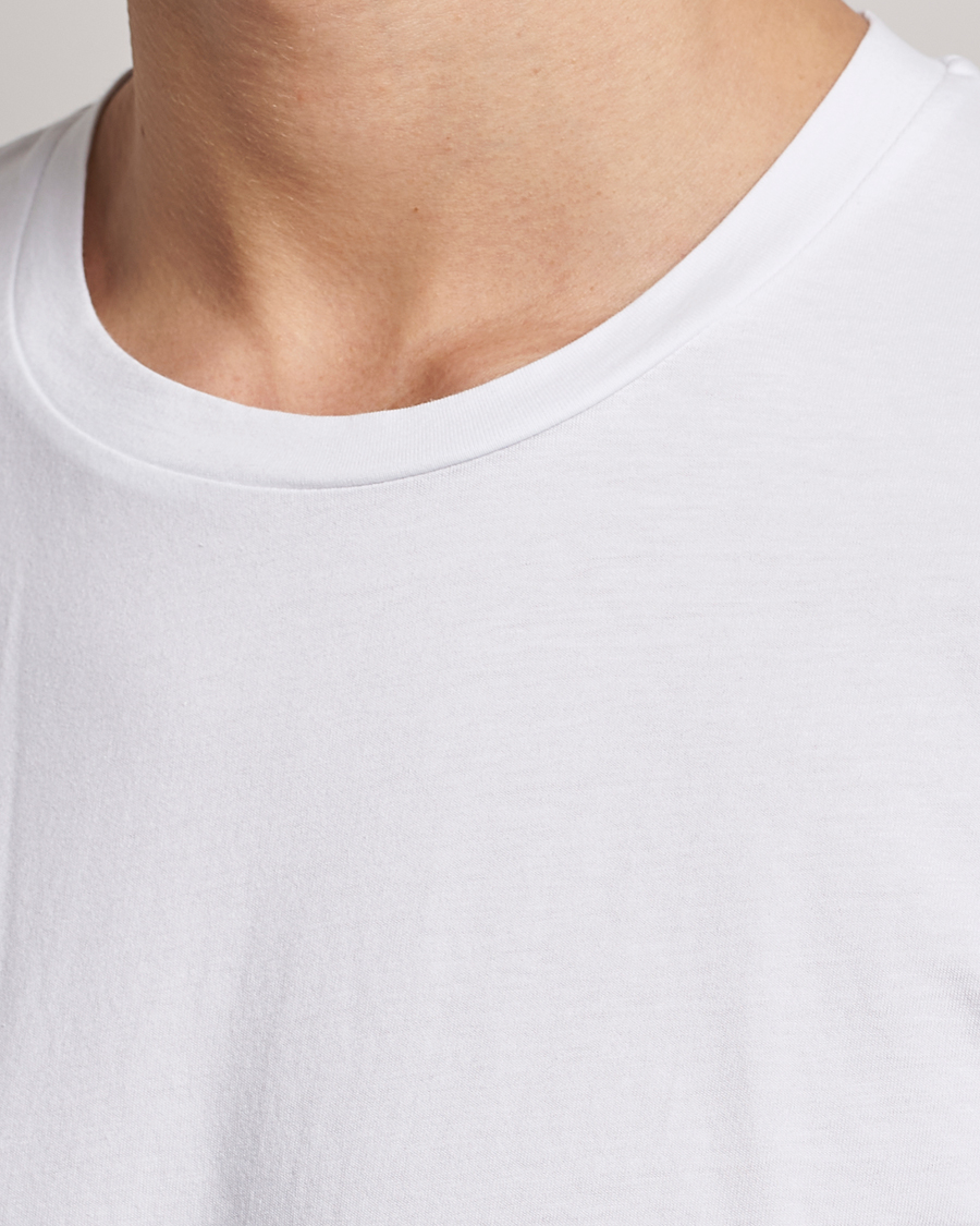 Heren | T-shirts | Samsøe Samsøe | Kronos Crew Neck Tee White
