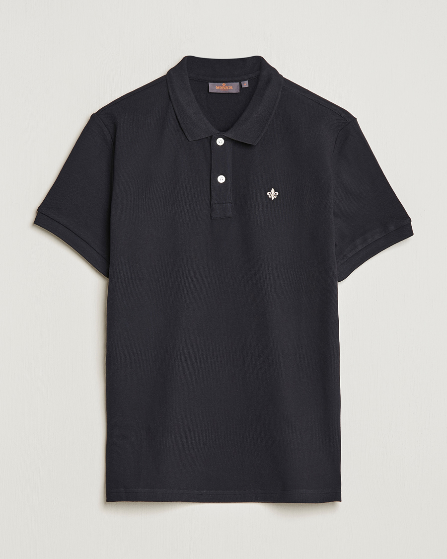 Heren | Polo's | Morris | New Pique Black