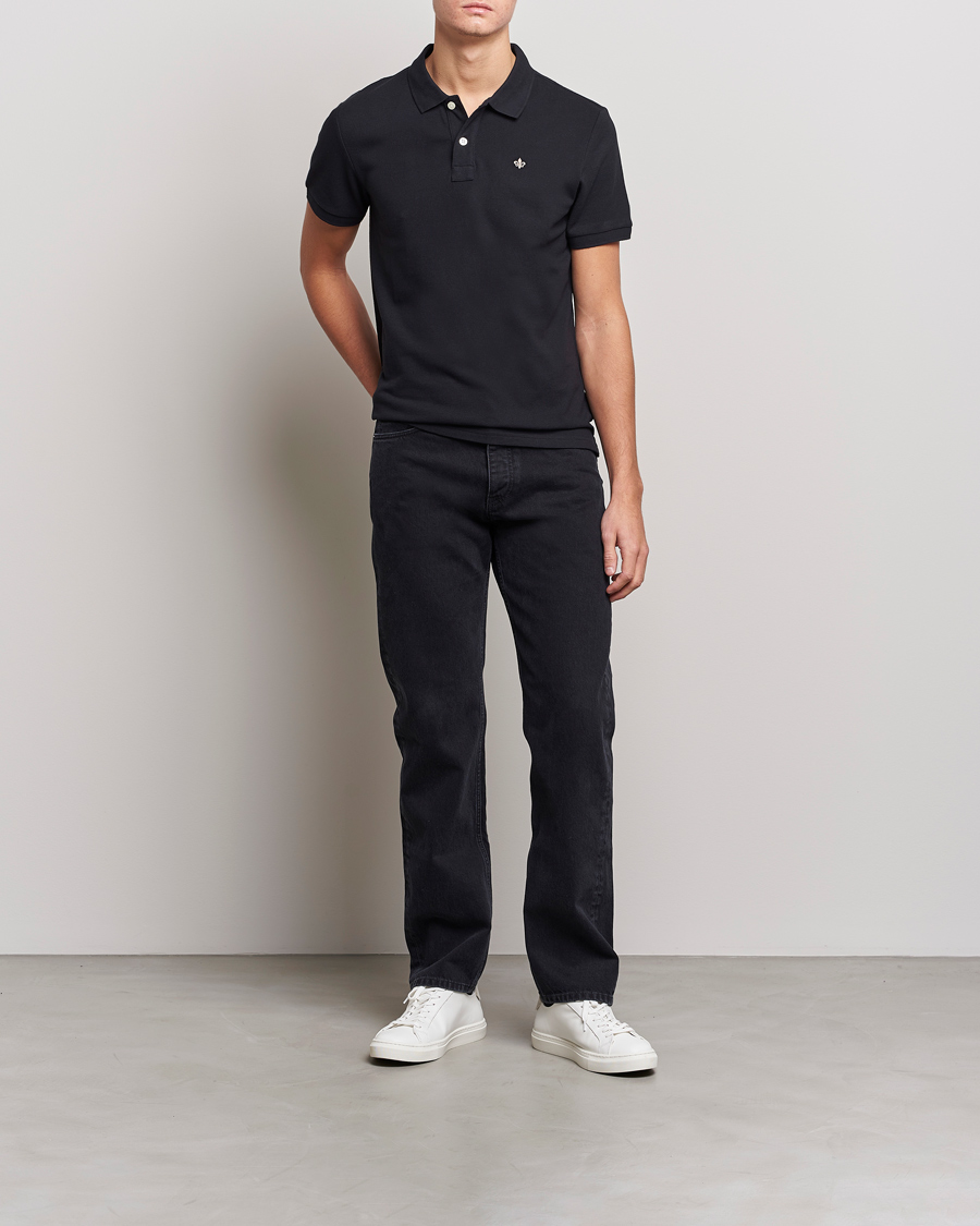 Heren | Polo's | Morris | New Pique Black