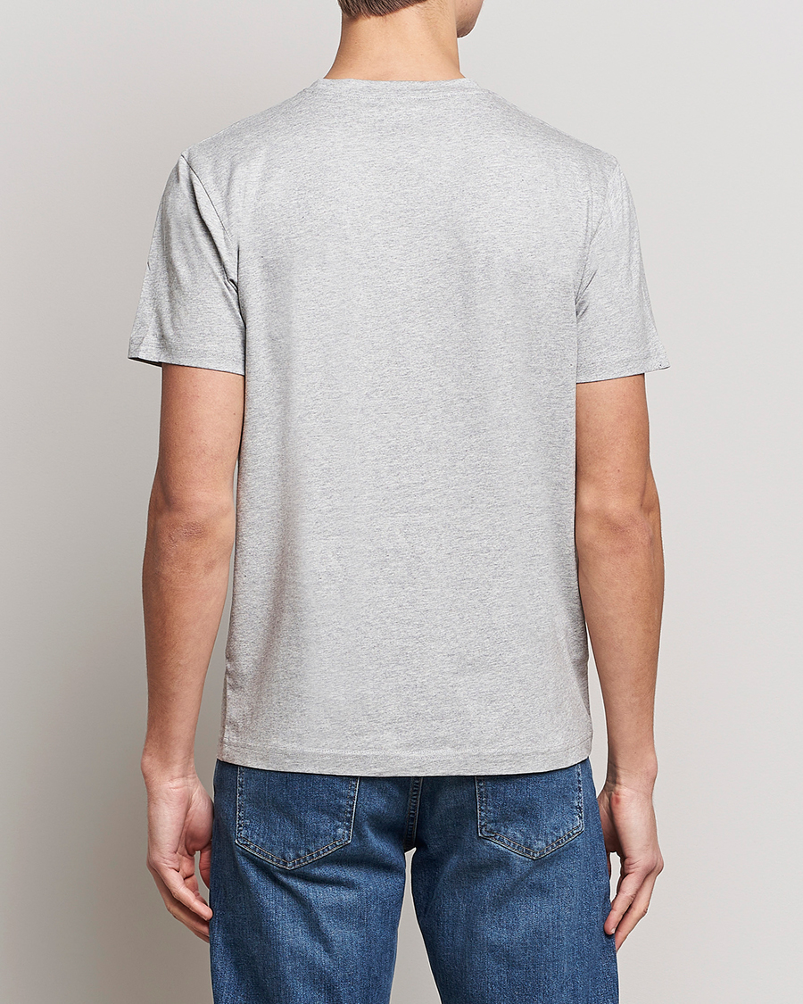 Heren | T-shirts | Sunspel | Riviera Midweight T-Shirt Grey Melange