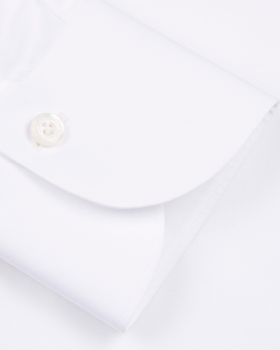 Heren | Overhemden | Finamore Napoli | Milano Slim Fit Classic Shirt White