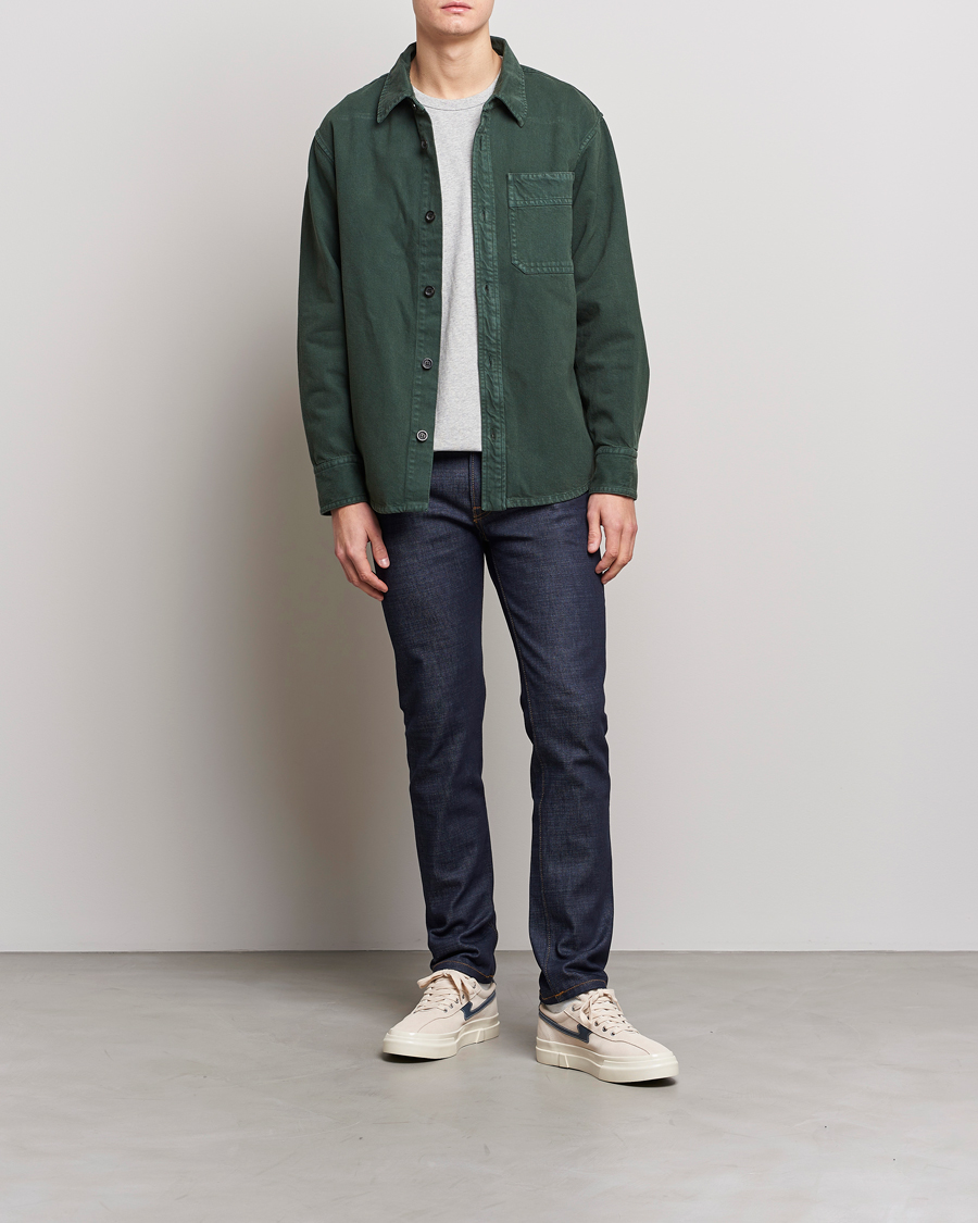 Heren | Jeans | Jeanerica | SM001 Slim Jeans Blue Raw