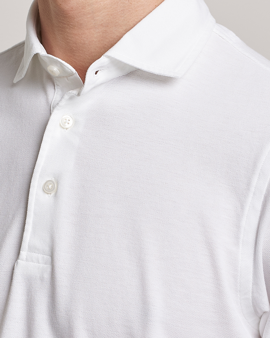 Heren | Polo's | Gran Sasso | Washed Polo White