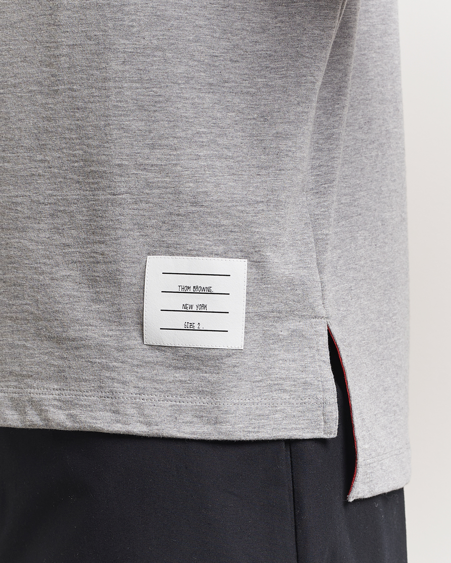 Heren | T-shirts | Thom Browne | Relaxed Fit Short Sleeve T-Shirt Light Grey
