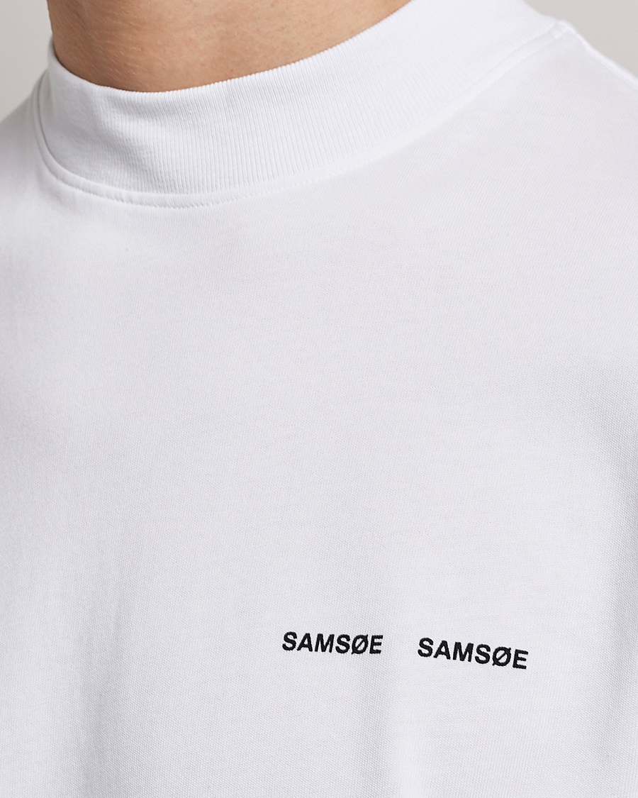 Heren | T-shirts | Samsøe Samsøe | Norsbro Organic Cotton Tee White