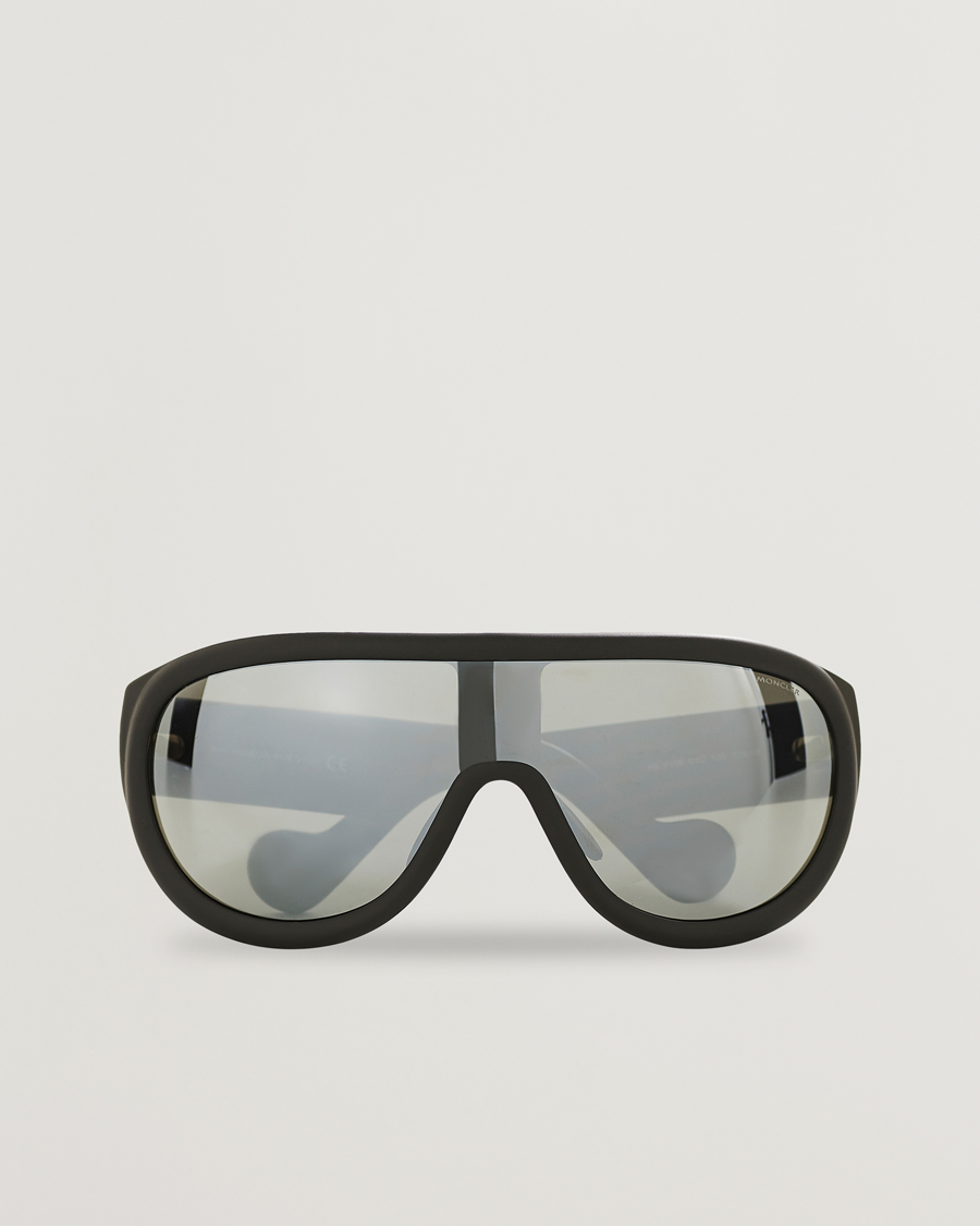 Heren | Moncler Lunettes ML0106 Sunglasses Matte Black | Moncler Lunettes | ML0106 Sunglasses Matte Black