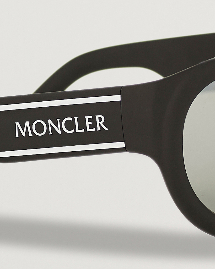 Heren | Moncler Lunettes ML0106 Sunglasses Matte Black | Moncler Lunettes | ML0106 Sunglasses Matte Black