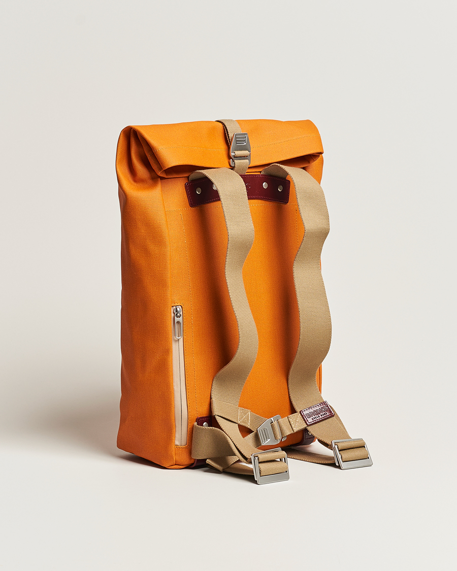 Heren | Tassen | Brooks England | Pickwick Cotton Canvas 26L Backpack Goose Beak/Maroon