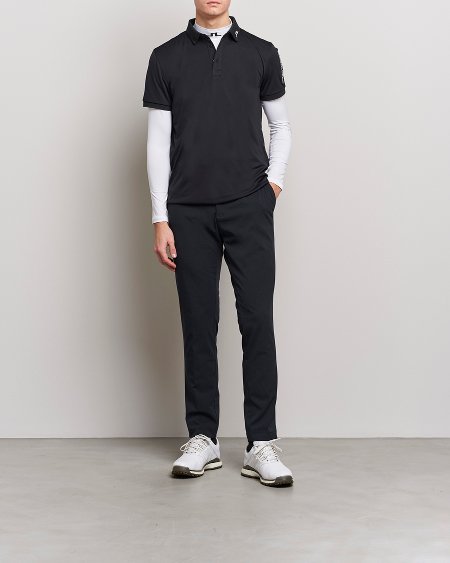 Heren | T-shirts | J.Lindeberg | Aello Soft Compression Tee White
