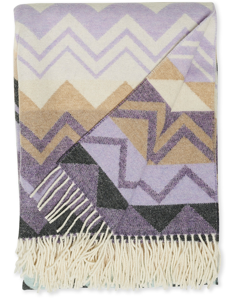 Heren | Missoni Home Yvo Zig Zag Wool Throw Multicolor | Missoni Home | Yvo Zig Zag Wool Throw Multicolor