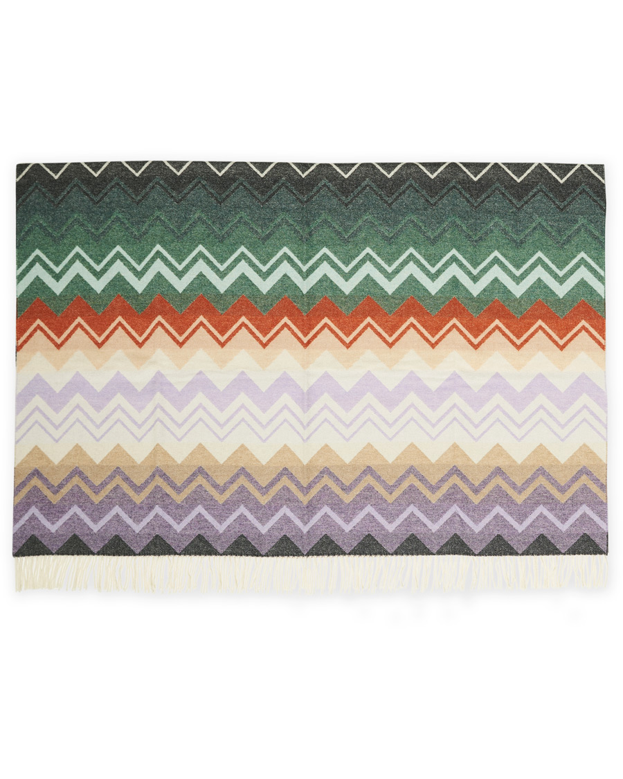 Heren | Missoni Home Yvo Zig Zag Wool Throw Multicolor | Missoni Home | Yvo Zig Zag Wool Throw Multicolor