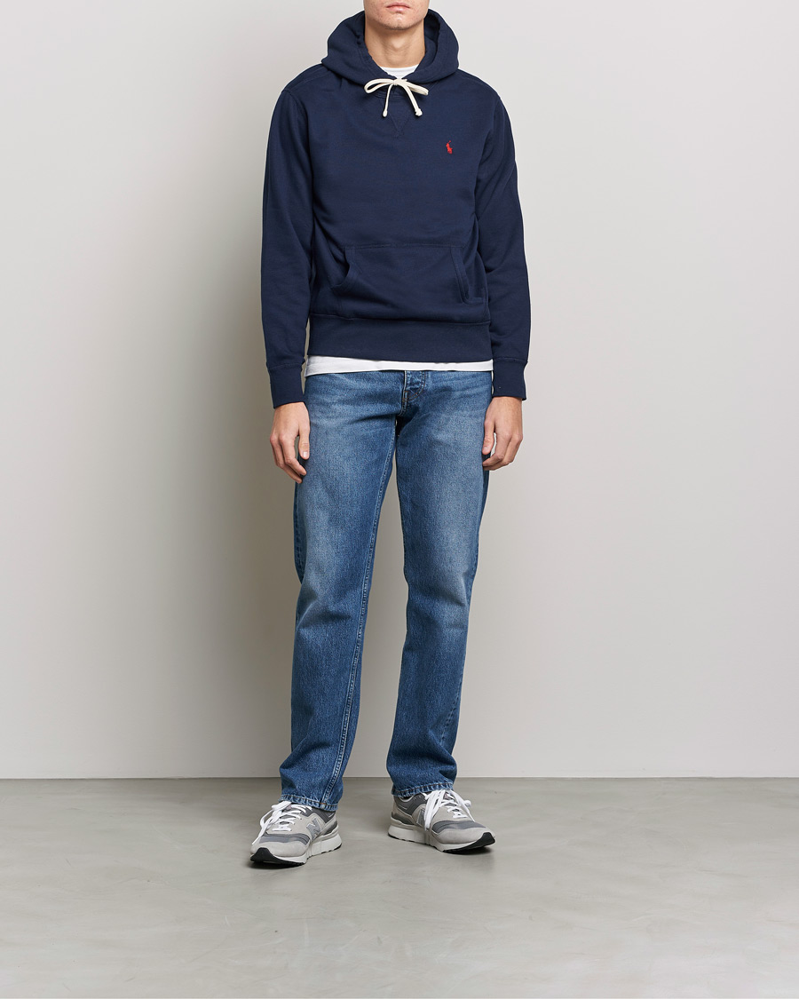 Heren | Truien | Polo Ralph Lauren | RL Fleece Hoodie Cruise Navy