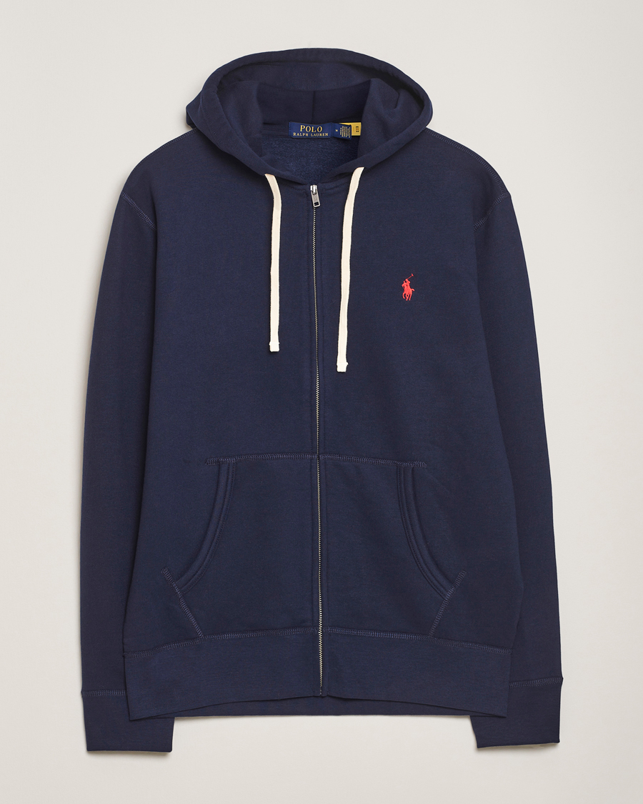 Heren | Truien | Polo Ralph Lauren | Fleece Full Zip Hoodie Cruise Navy