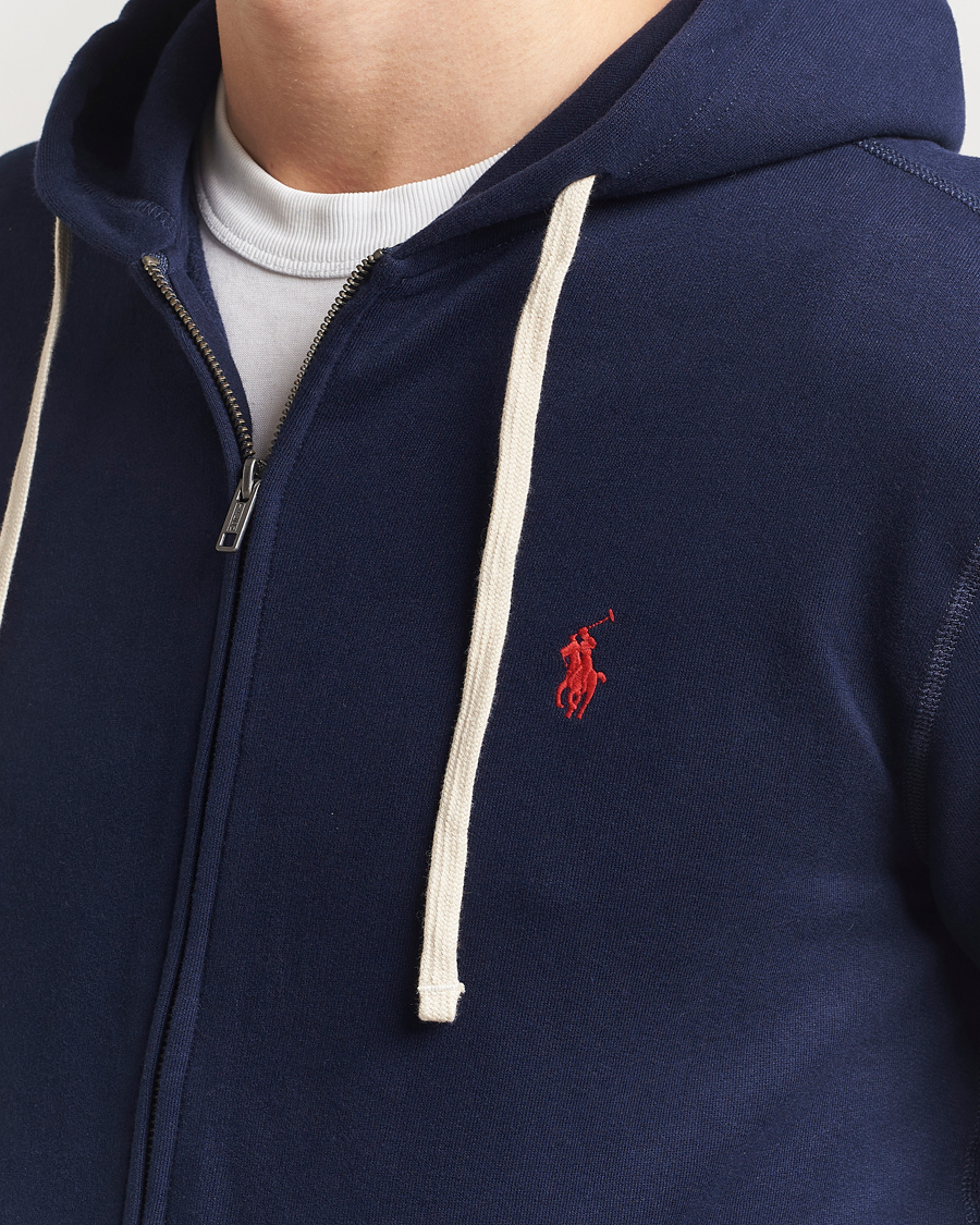 Heren | Truien | Polo Ralph Lauren | Fleece Full Zip Hoodie Cruise Navy