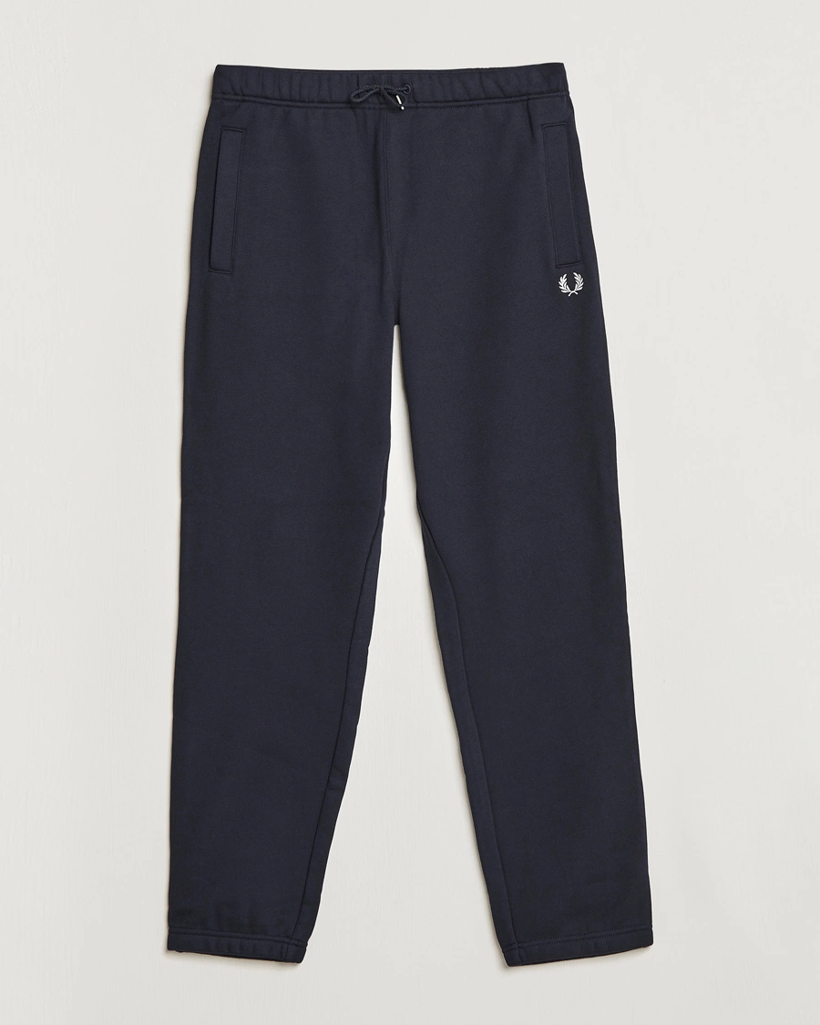 Heren | Broeken | Fred Perry | Loopback Sweatpants Navy