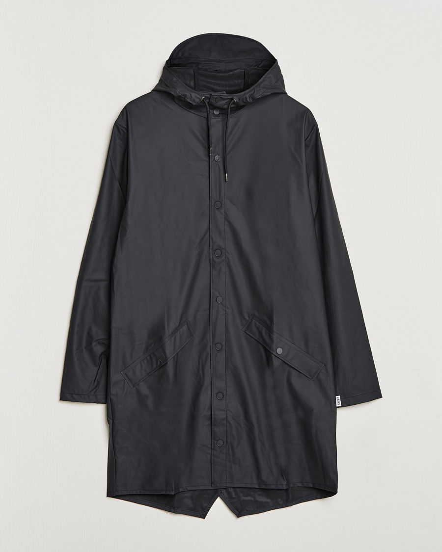 Heren | Jassen | RAINS | Long Jacket Black
