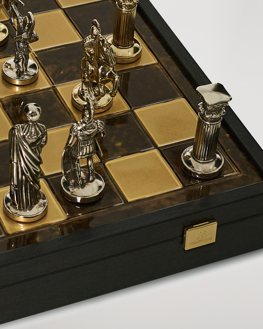 Heren | Spellen | Manopoulos | Archers Chess Set Brown