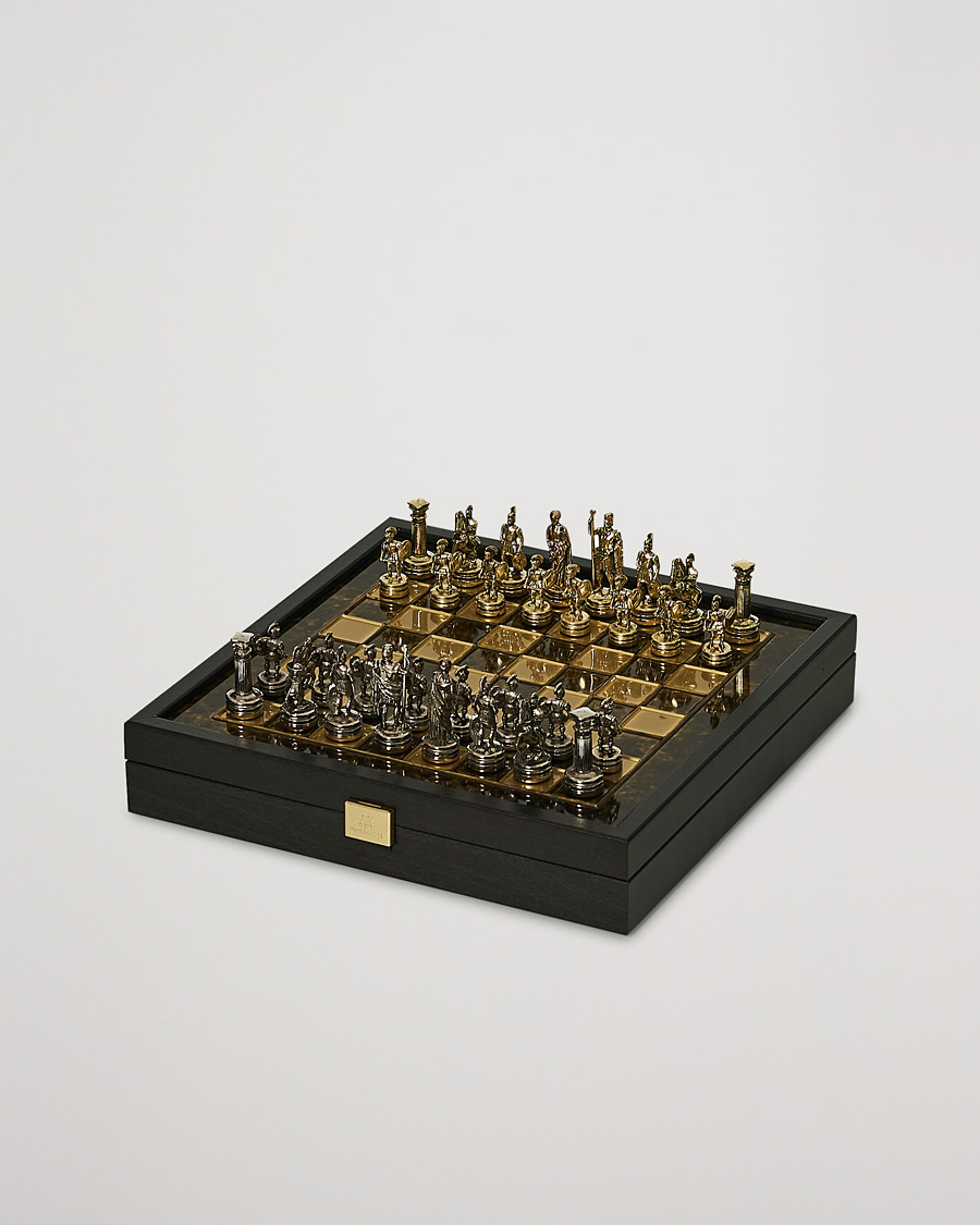 Heren | Manopoulos Greek Roman Period Chess Set Brown | Manopoulos | Greek Roman Period Chess Set Brown