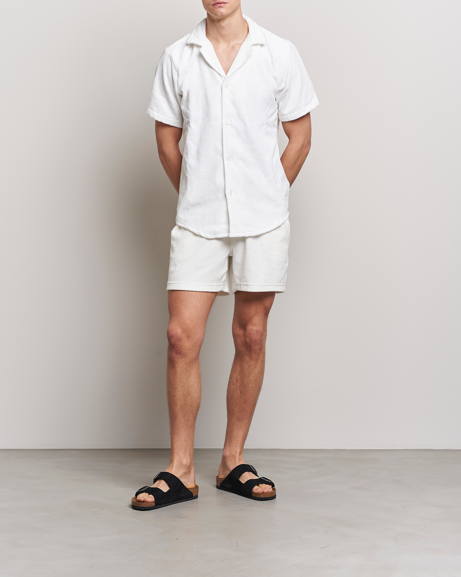 Heren | Korte broek | OAS | Terry Shorts White