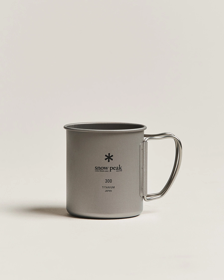 Heren | Snow Peak Single Wall Mug 300 Titanium | Snow Peak | Single Wall Mug 300 Titanium