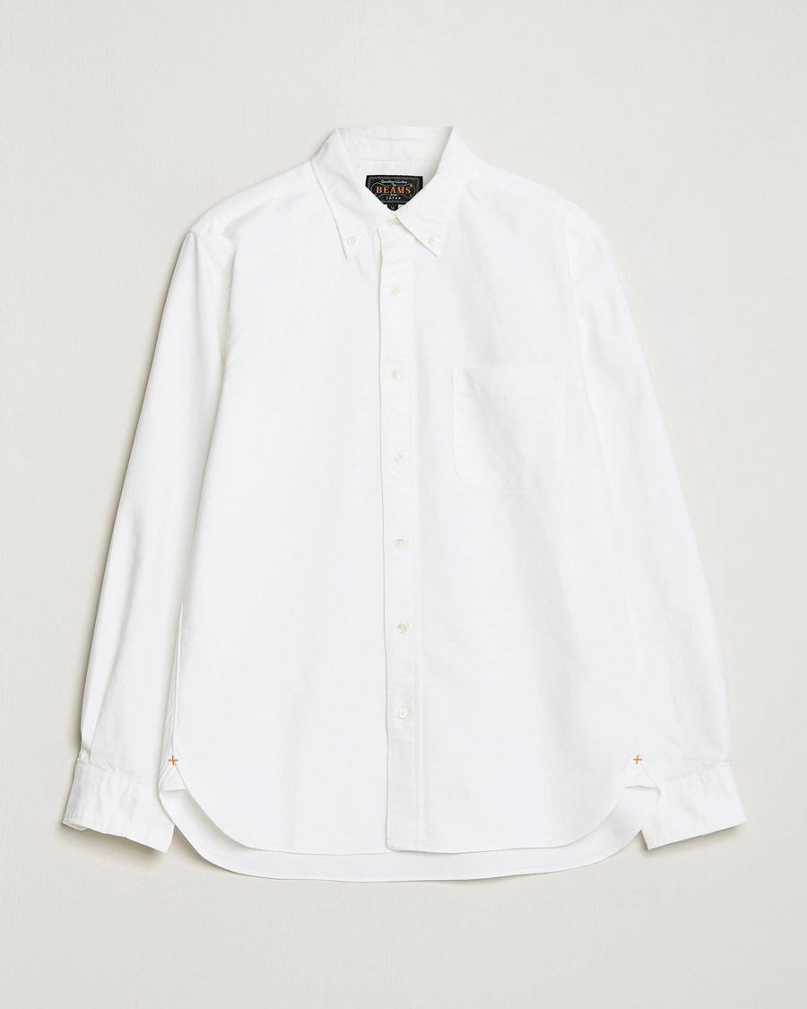 Heren | Overhemden | BEAMS PLUS | Oxford Button Down Shirt White