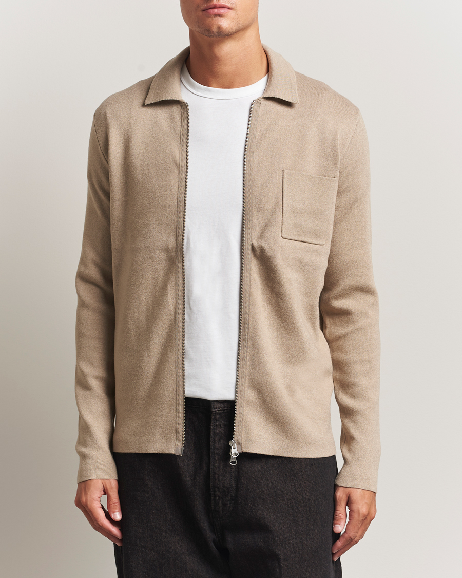 Heren | Truien | Samsøe Samsøe | Guna Full Zip Pure Cashmere