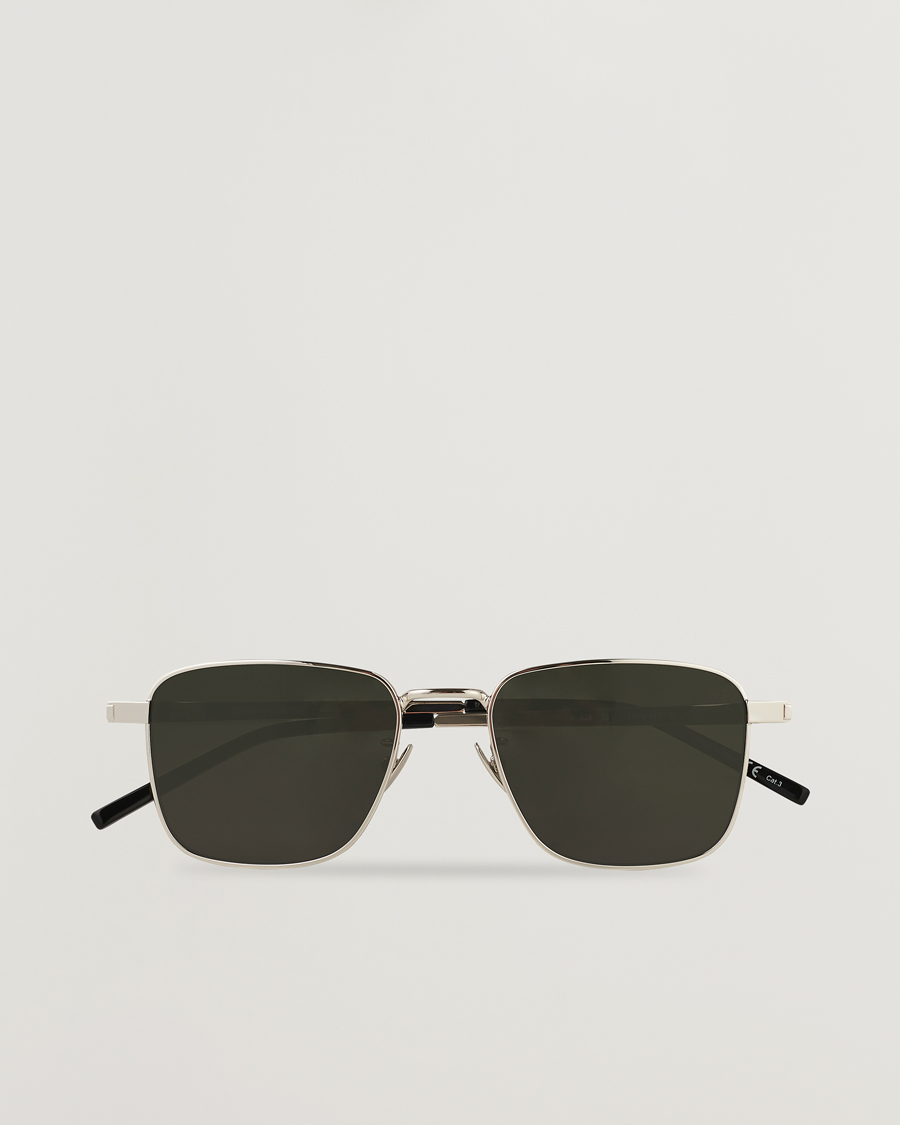 Heren | Saint Laurent SL 529 Sunglasses Silver/Grey | Saint Laurent | SL 529 Sunglasses Silver/Grey