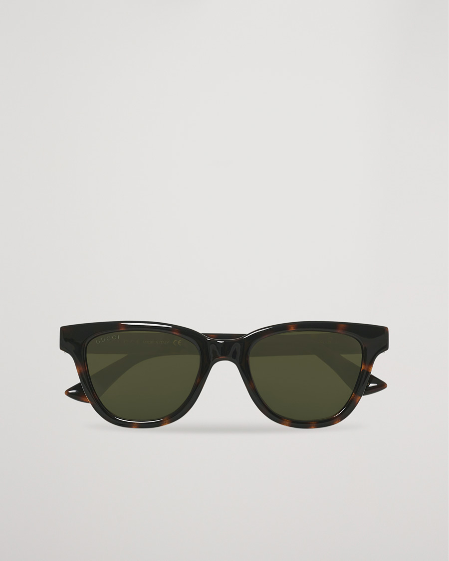 Heren | Gucci GG1116S Sunglasses Havana/Green | Gucci | GG1116S Sunglasses Havana/Green
