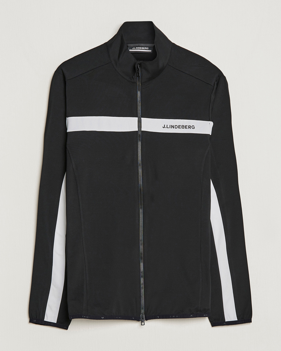 Heren | Truien | J.Lindeberg | Jarvis Mid Layer Jacket Black