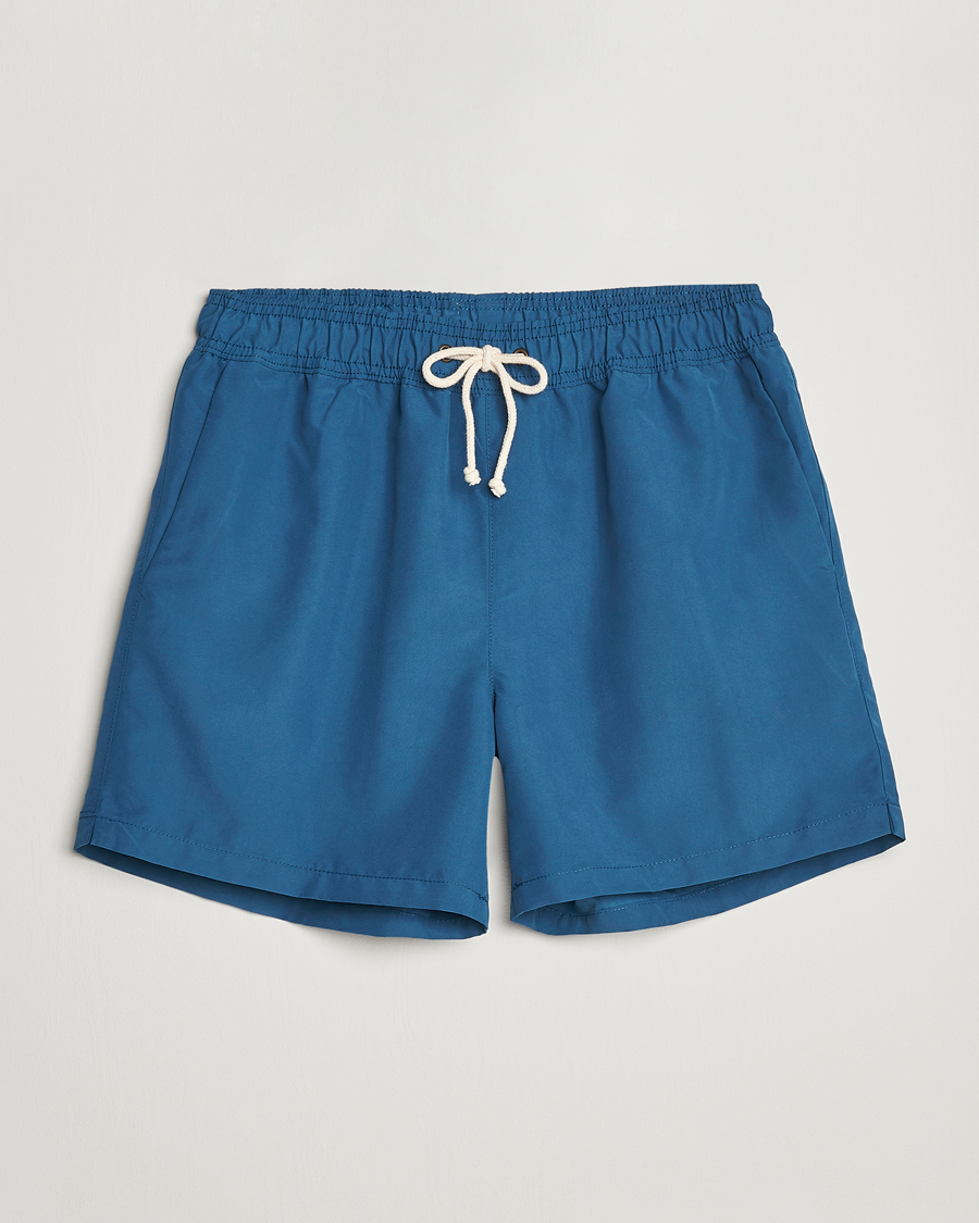 Heren | Ripa Ripa Plain Swimshorts Petrol Blue | Ripa Ripa | Plain Swimshorts Petrol Blue