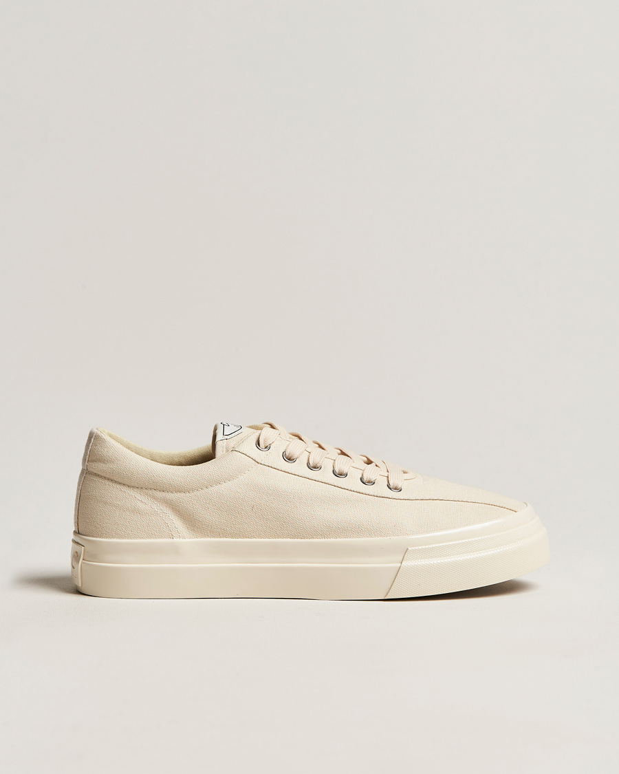 Heren | Sneakers | Stepney Workers Club | Delllow Canvas Sneaker Ecru Raw
