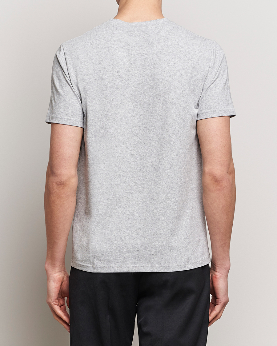 Heren | T-shirts | Filippa K | Soft Lycra Tee Light Grey Melange