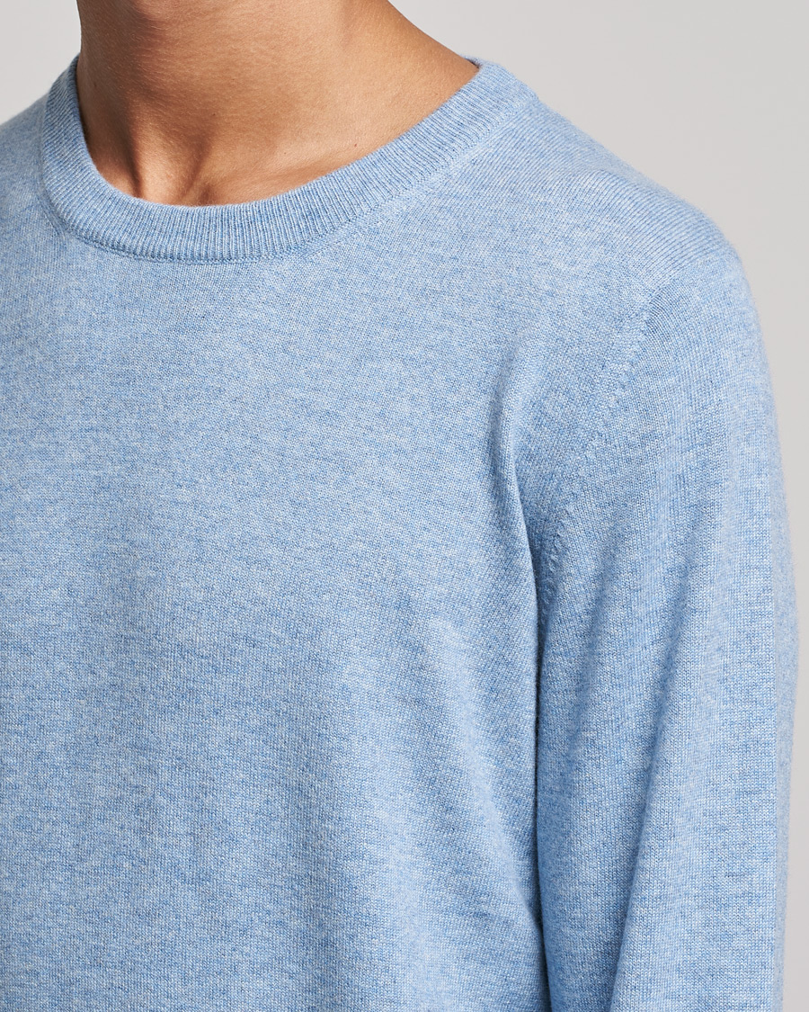 Heren | Truien | Brunello Cucinelli | 2 Ply Cashmere Pullover Light Blue