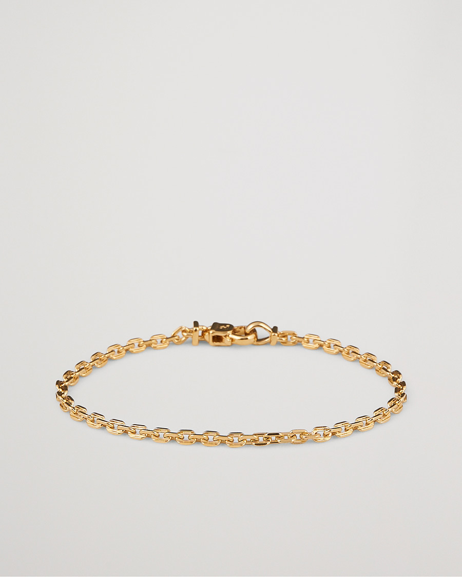 Heren | Sieraden | Tom Wood | Anker Chain Bracelet Gold