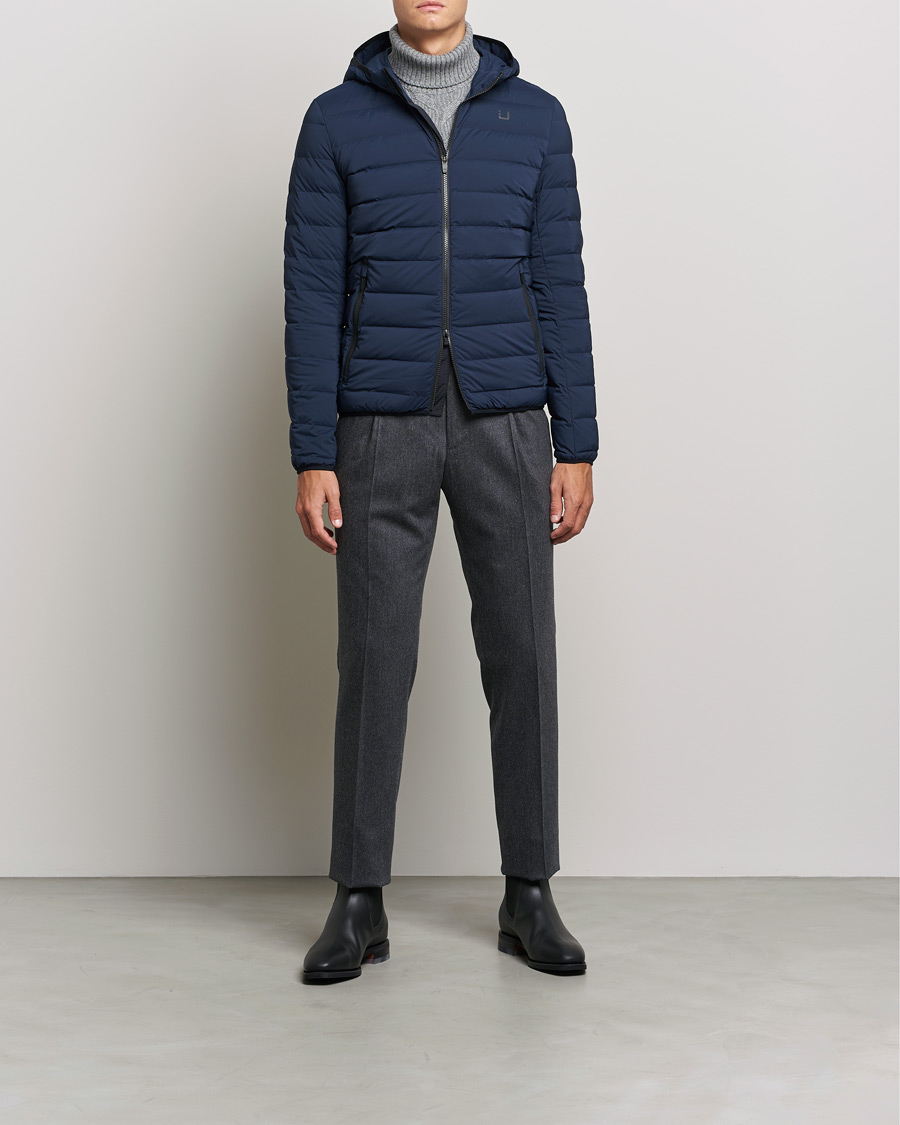 Heren | Jassen | UBR | Sonic Delta Hooded Jacket Navy