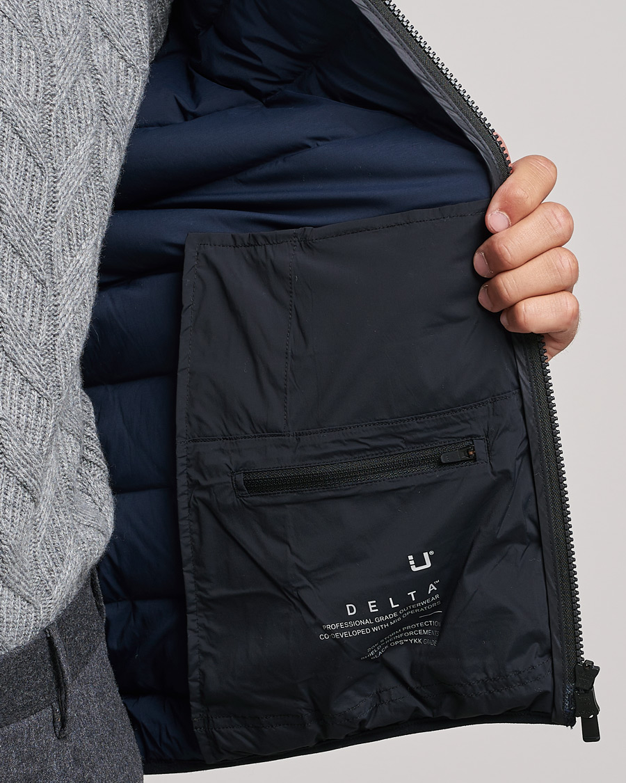 Heren | Jassen | UBR | Sonic Delta Hooded Jacket Navy