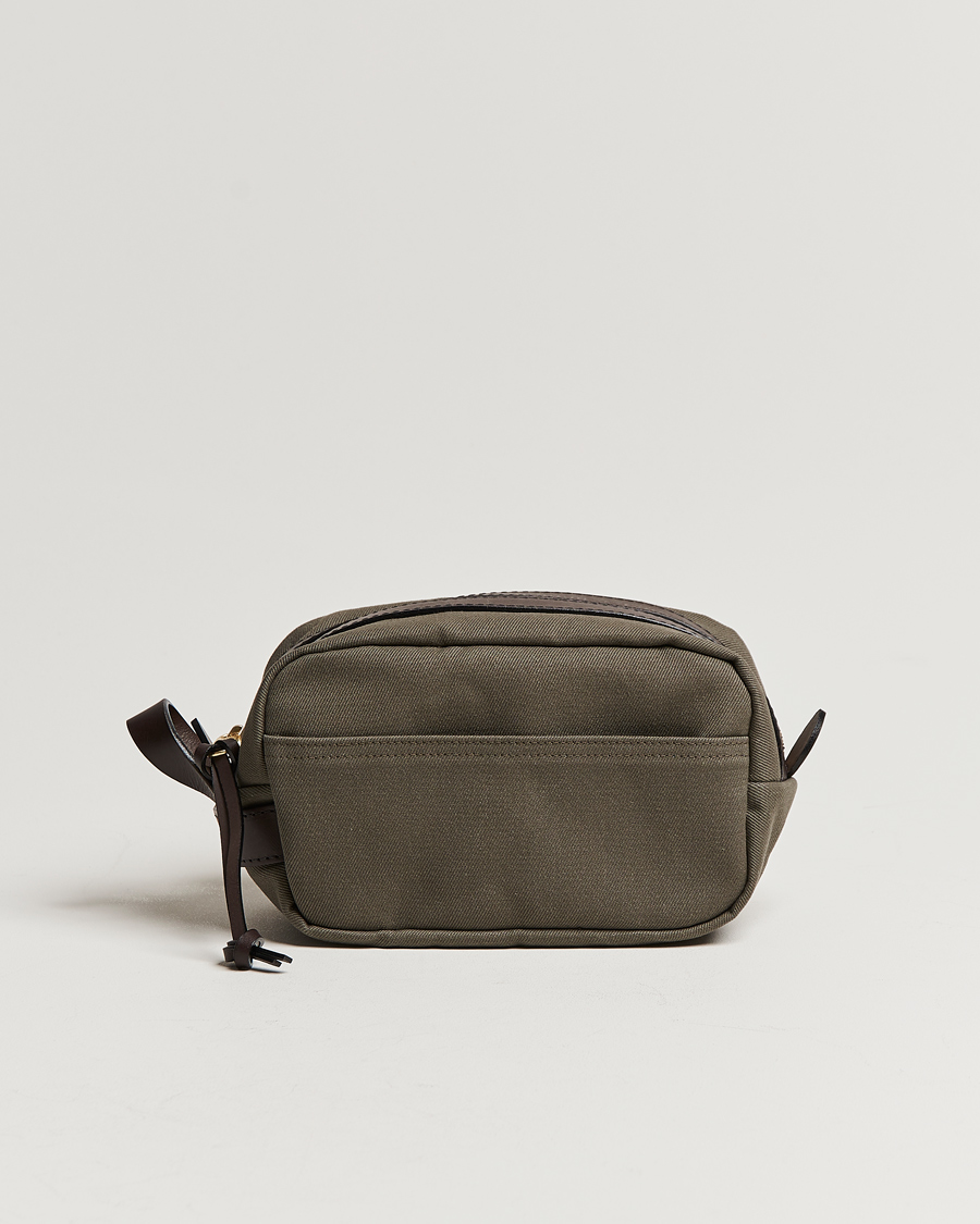 Heren | Tassen | Filson | Rugged Twill Travel Kit Otter Green