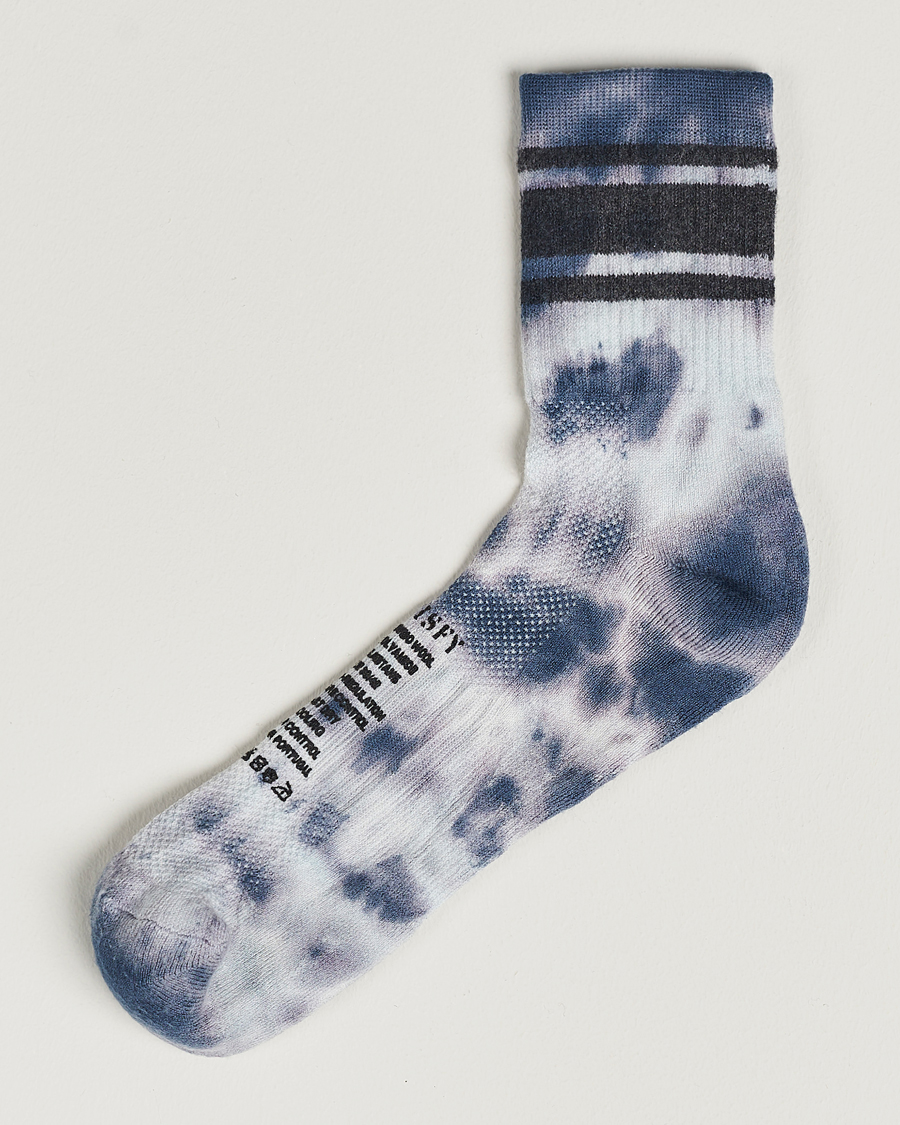 Heren | Ondergoed | Satisfy | Merino Tube Socks Ink Tie Dye