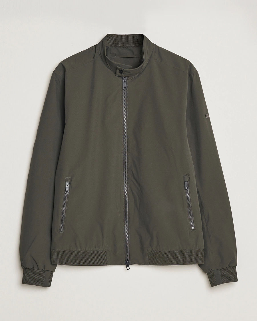 Heren | Jassen | Scandinavian Edition | Plain Waterproof Jacket Dark Olive