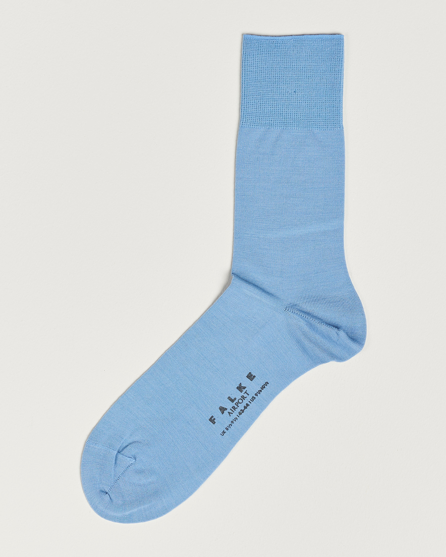 Heren | Ondergoed | Falke | Airport Socks Cornflower Blue