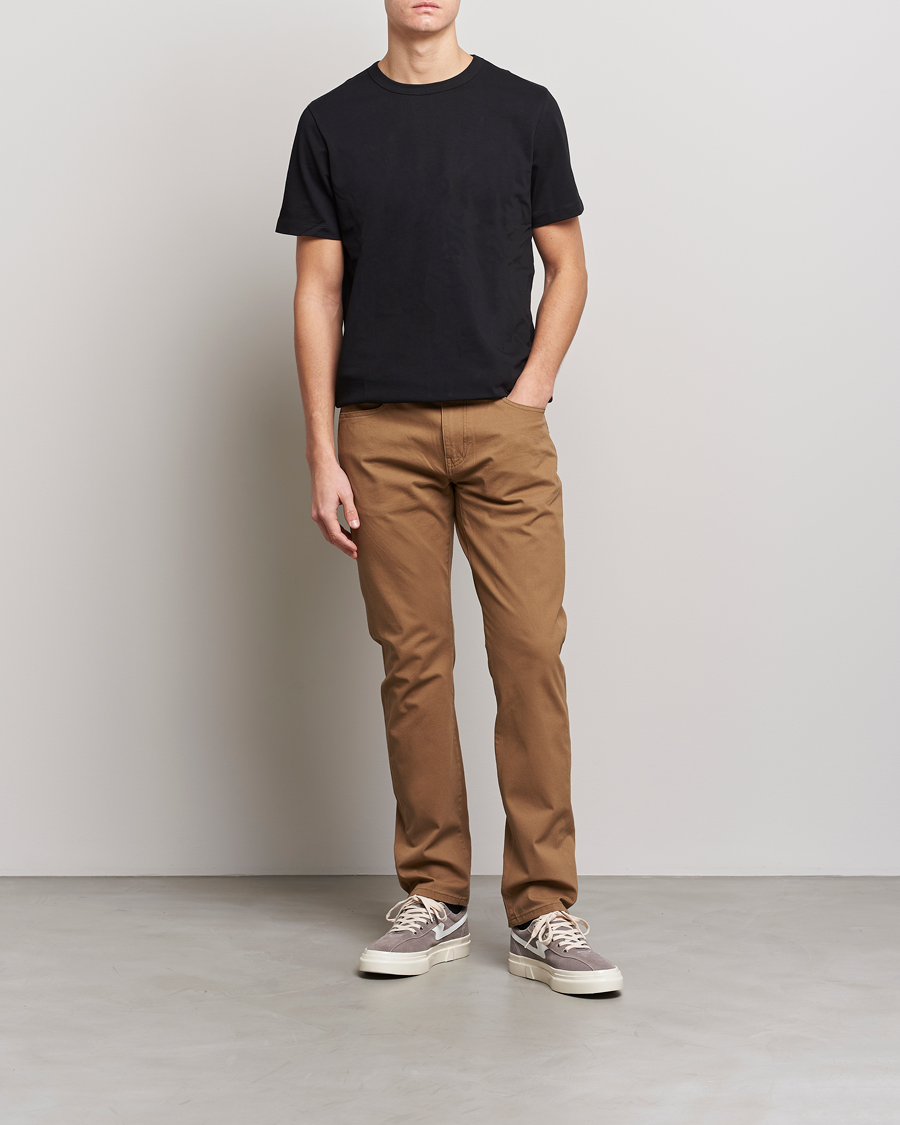 Heren | Broeken | Dockers | 5-Pocket Cotton Stretch Trousers Otter
