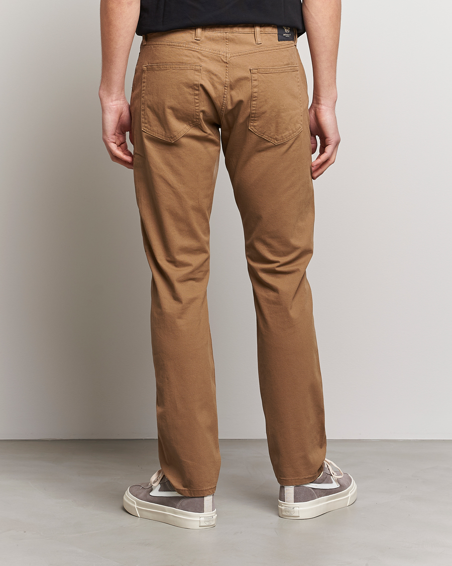 Heren | Broeken | Dockers | 5-Pocket Cotton Stretch Trousers Otter