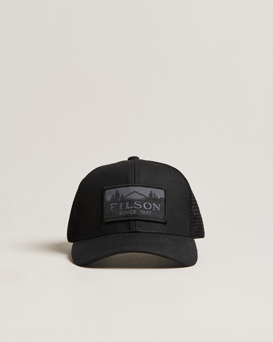 Heren | Filson Logger Mesh Cap Black | Filson | Logger Mesh Cap Black