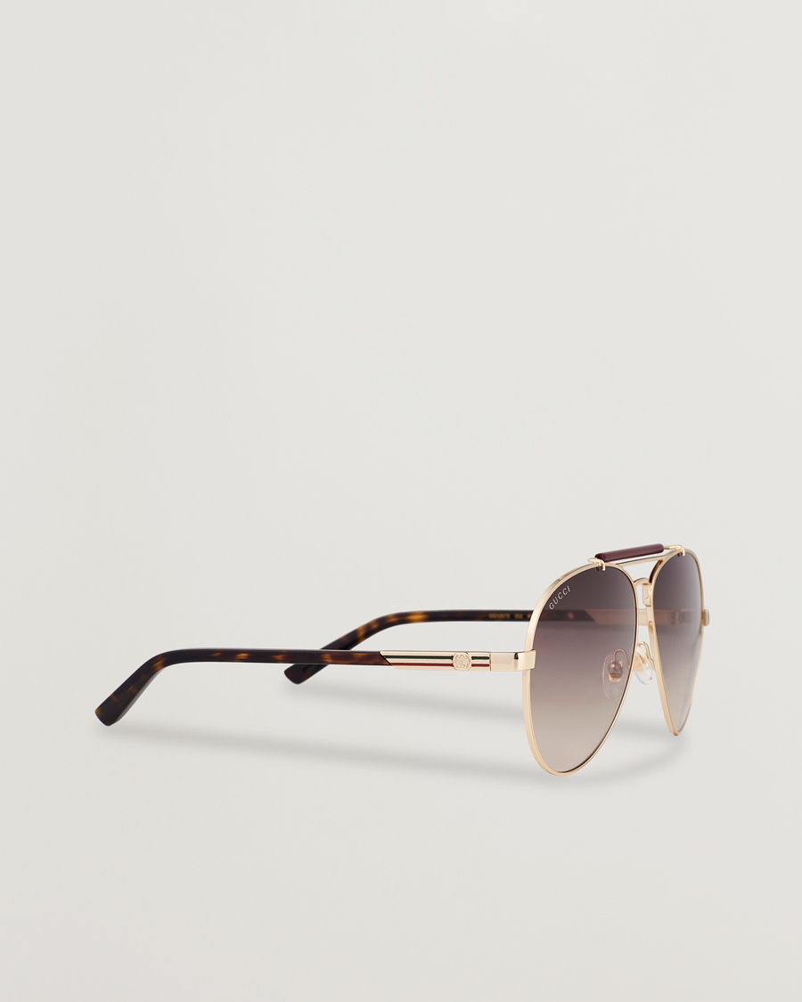 Heren | Gucci GG1287S Sunglasses Havana/Gold | Gucci | GG1287S Sunglasses Havana/Gold