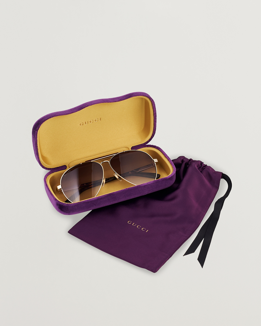 Heren | Gucci GG1287S Sunglasses Havana/Gold | Gucci | GG1287S Sunglasses Havana/Gold
