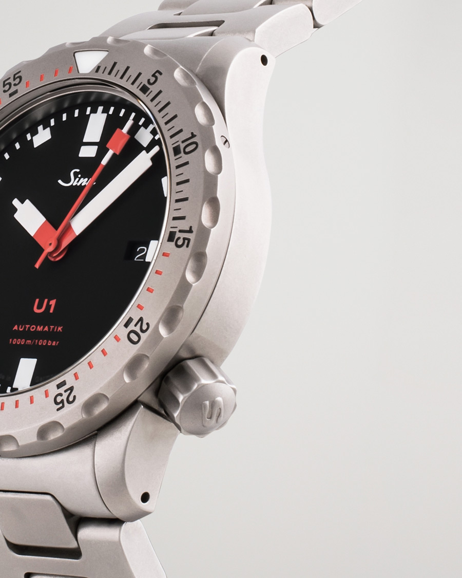 Heren | Pre-Owned & Vintage Watches | Sinn Pre-Owned | Diving U1 1010.010 Steel Black