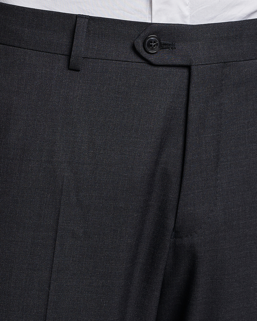 Heren | Broeken | Oscar Jacobson | Diego Wool Trousers Grey